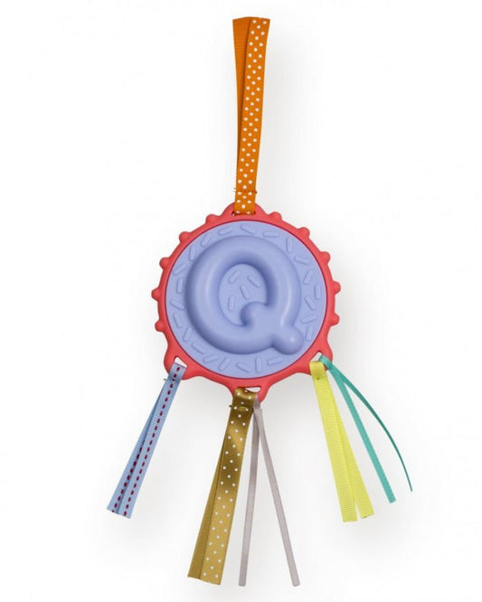 Baby Teething Teether Rattle Shaker - Letter Q