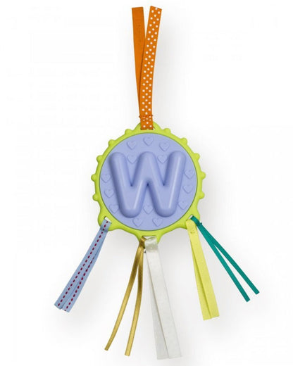 Baby Teething Teether Rattle Shaker - Letter W