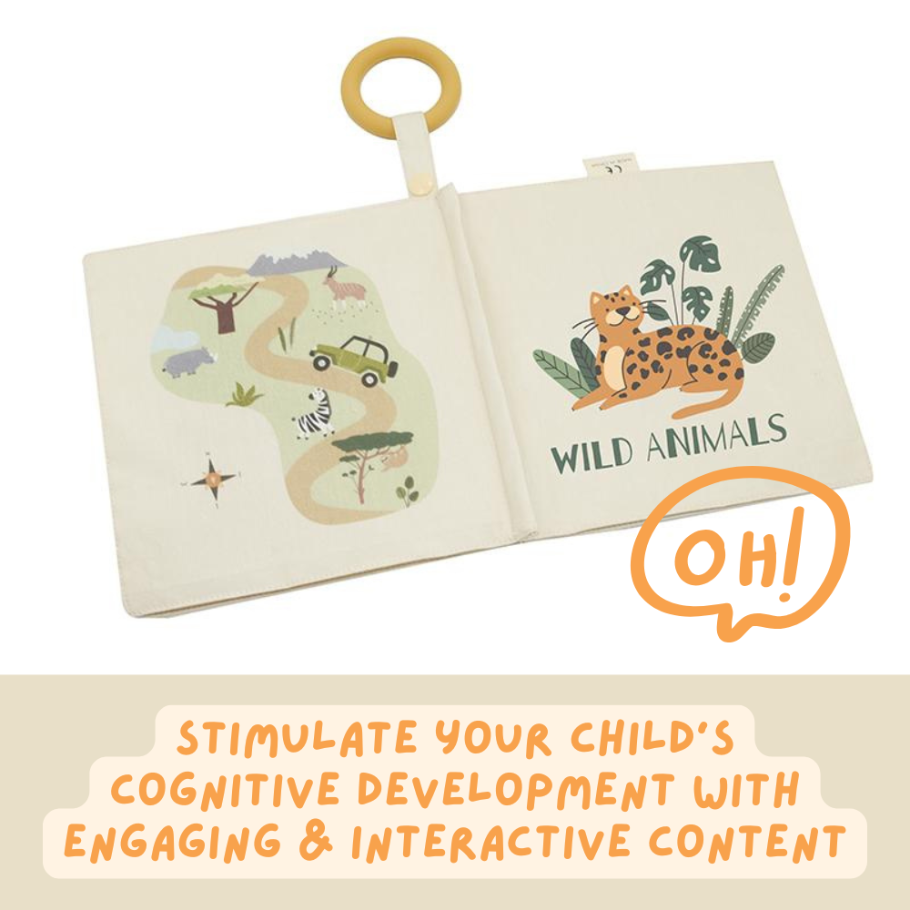 Soft & Washable Baby Cloth Book