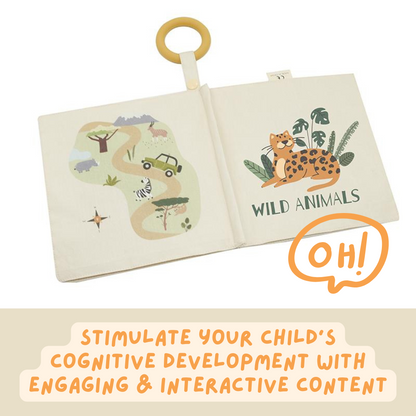 Soft & Washable Baby Cloth Book