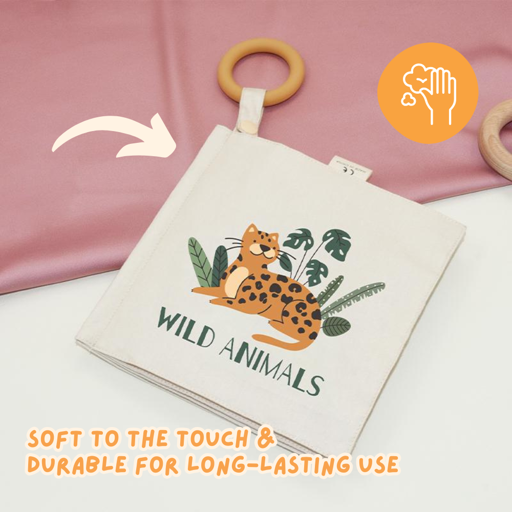 Soft & Washable Baby Cloth Book