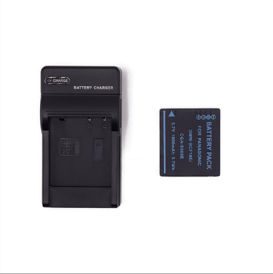 CGA-S009E/DMW-BCF10 Replacement Battery and Charger Set