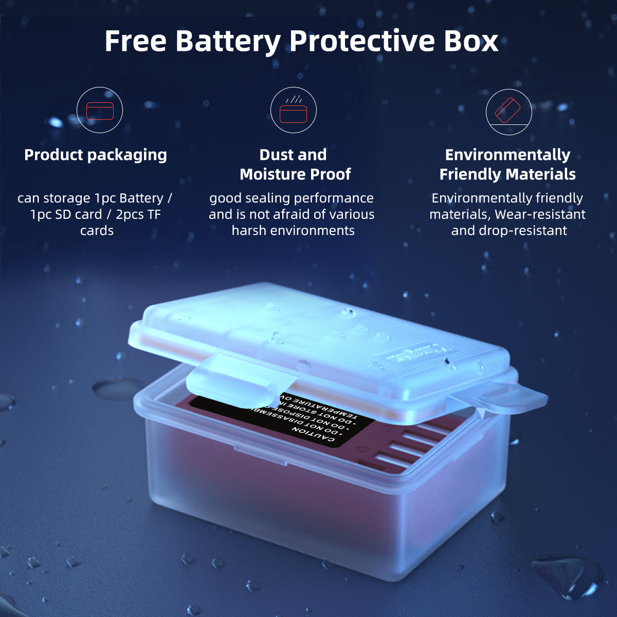 DMW-BLK22 Camera Replacement Battery 2600mAh for Panasonic DC-S5, GH5 and more