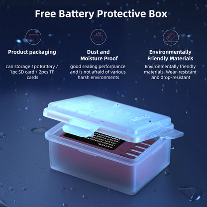 DMW-BLK22 Camera Replacement Battery 2600mAh for Panasonic DC-S5, GH5 and more