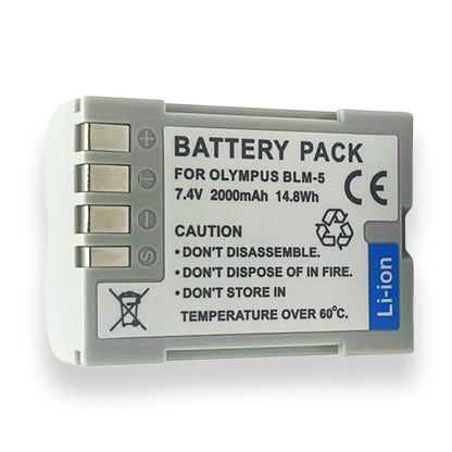BLM-5 Replacement Battery for Olympus Camera