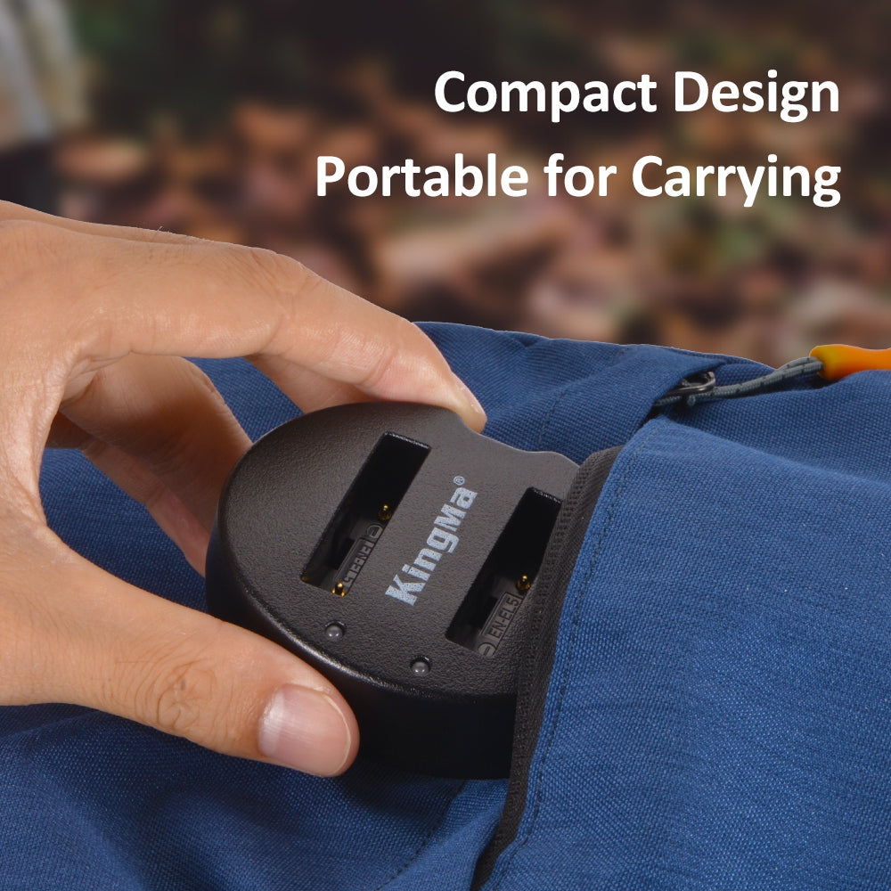 EN-EL5 Replacement Battery and Dual Charger Set for Nikon Coolpix Cameras