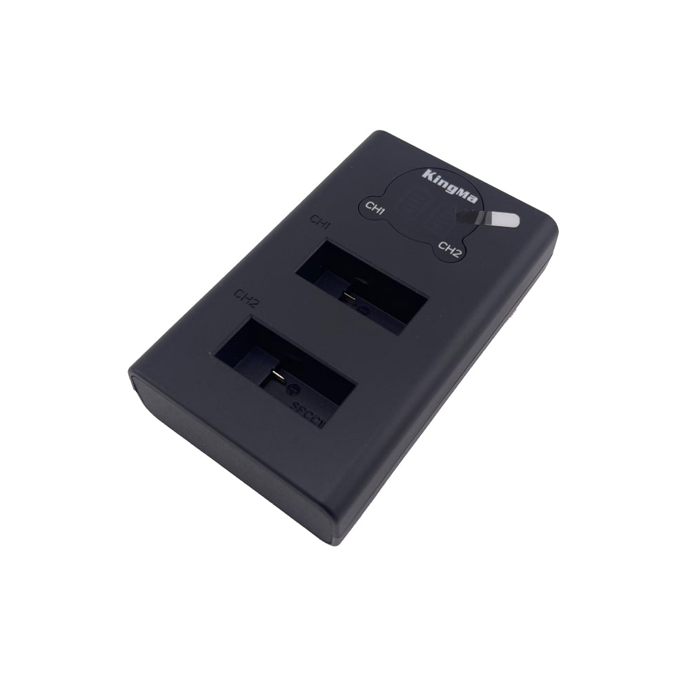 KingMa GoPro Max Dual Slot LED Display Charger
