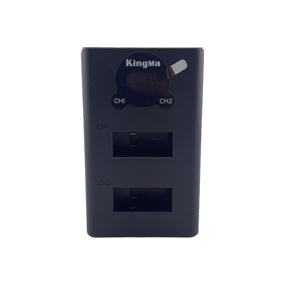 KingMa GoPro Max Dual Slot LED Display Charger
