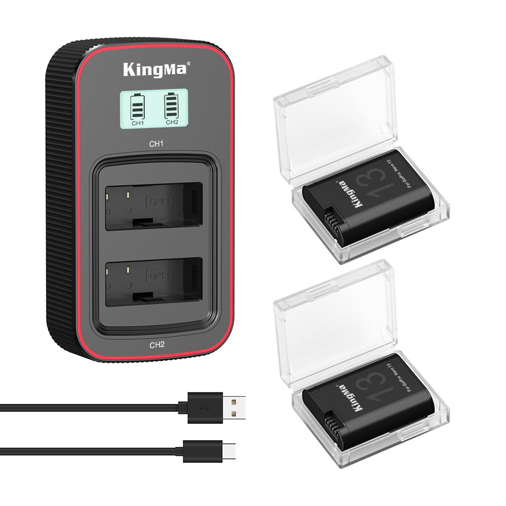 KingMa GoPro Hero 13 Replacement Set | Battery | Charger