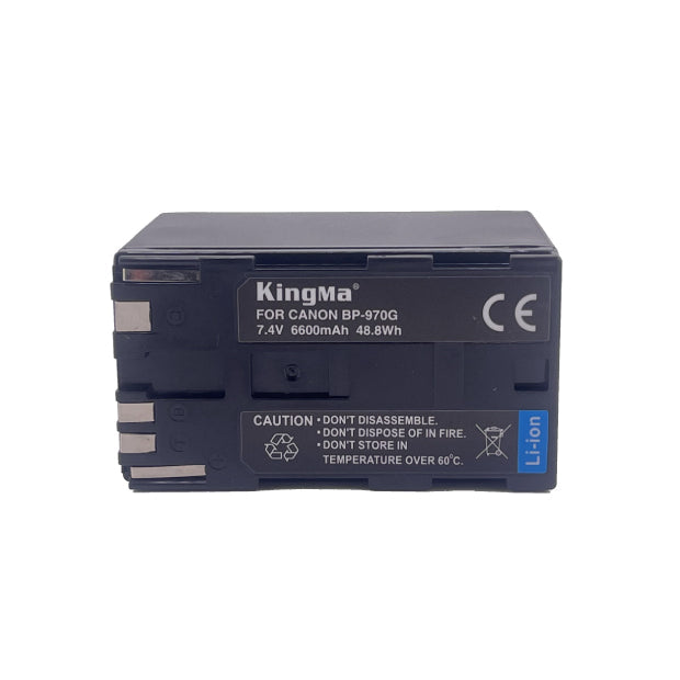 BP-970G Camera Replacement Battery for Canon Cameras / Camcorders