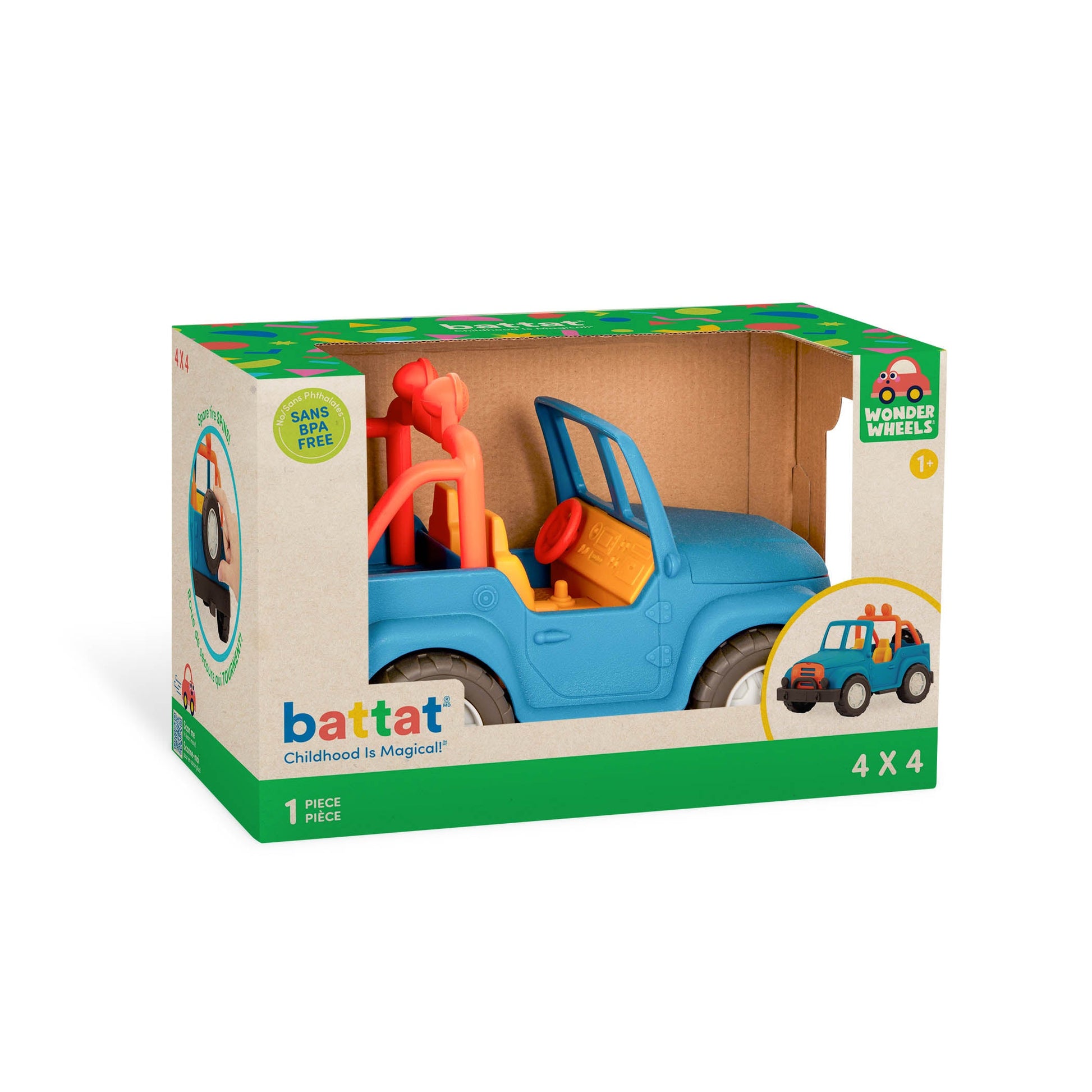 4 X 4 Off-Road Toy Truck