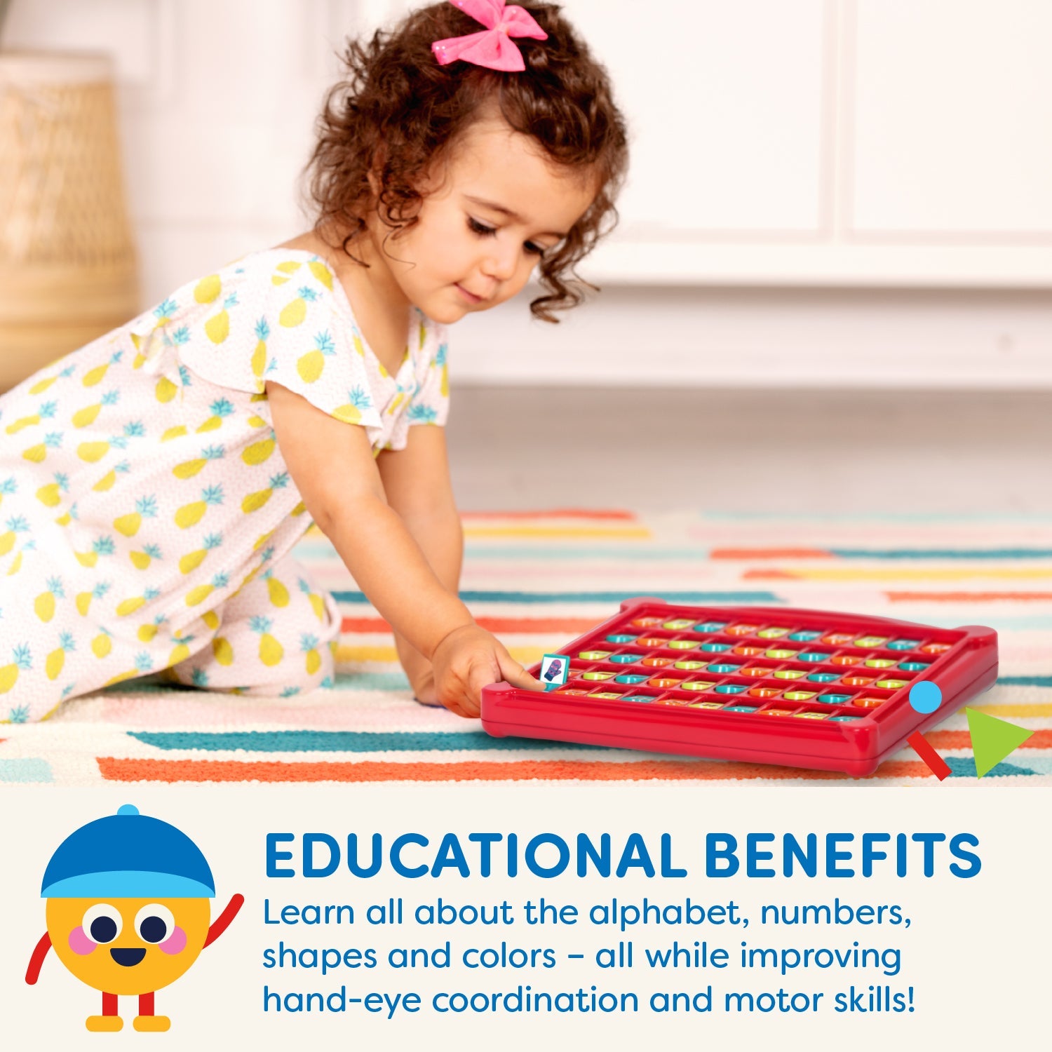 Hide & Seek Alphabet Learning Toy