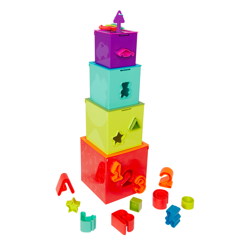 Lock & Learn Activity Cubes