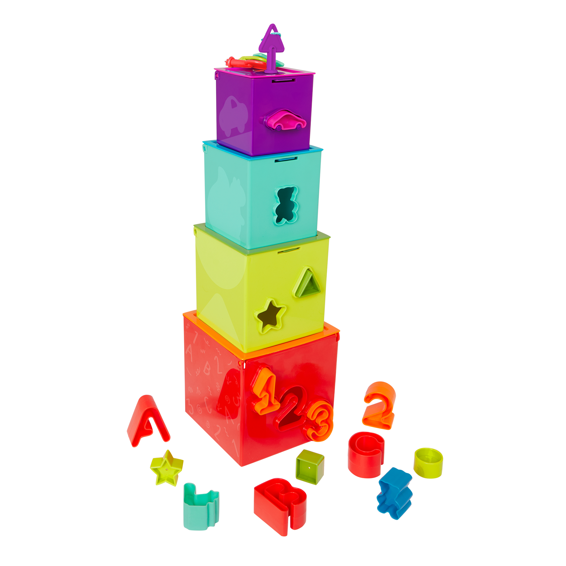 Lock & Learn Activity Cubes