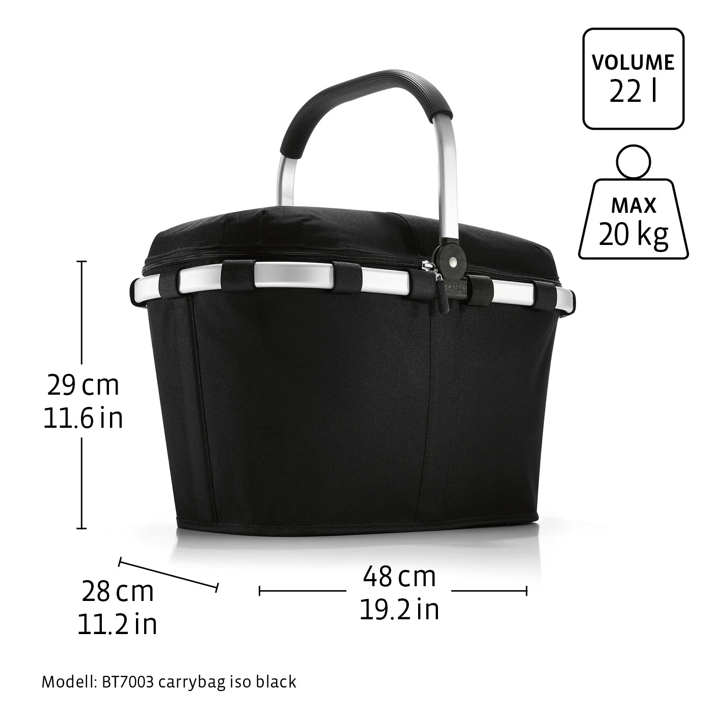 Carrybag ISO Grocery Basket