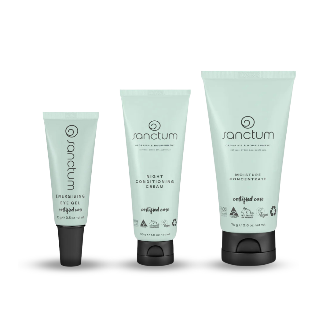 Day & Night Moisturiser + Eye Care 24-Hour Hydration Trio Bundle