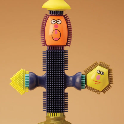 B.Toys - Bristle Block Spinaroos