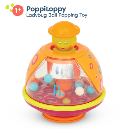 Poppitoppy - Ladybug Ball Popping Toy
