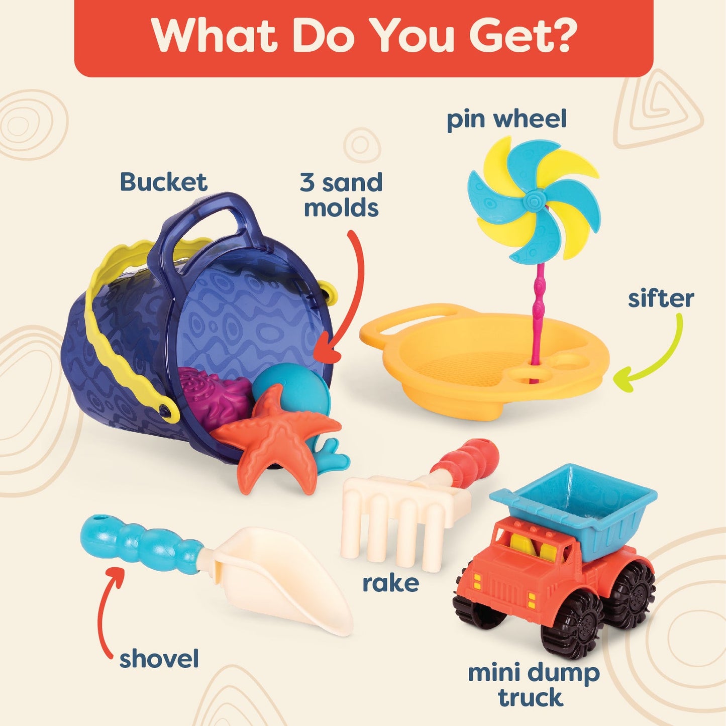 Sands Ahoy! Medium Bucket