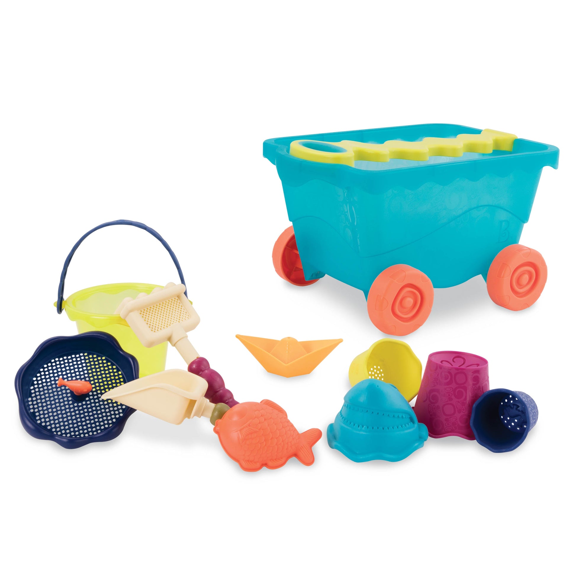 Wavy Wagon & Beach Toy Set