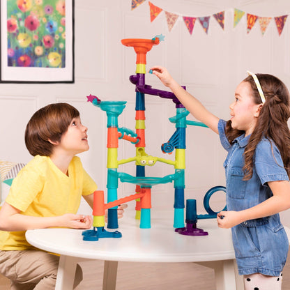 Marble-palooza Marble Run Set - 38 Pieces