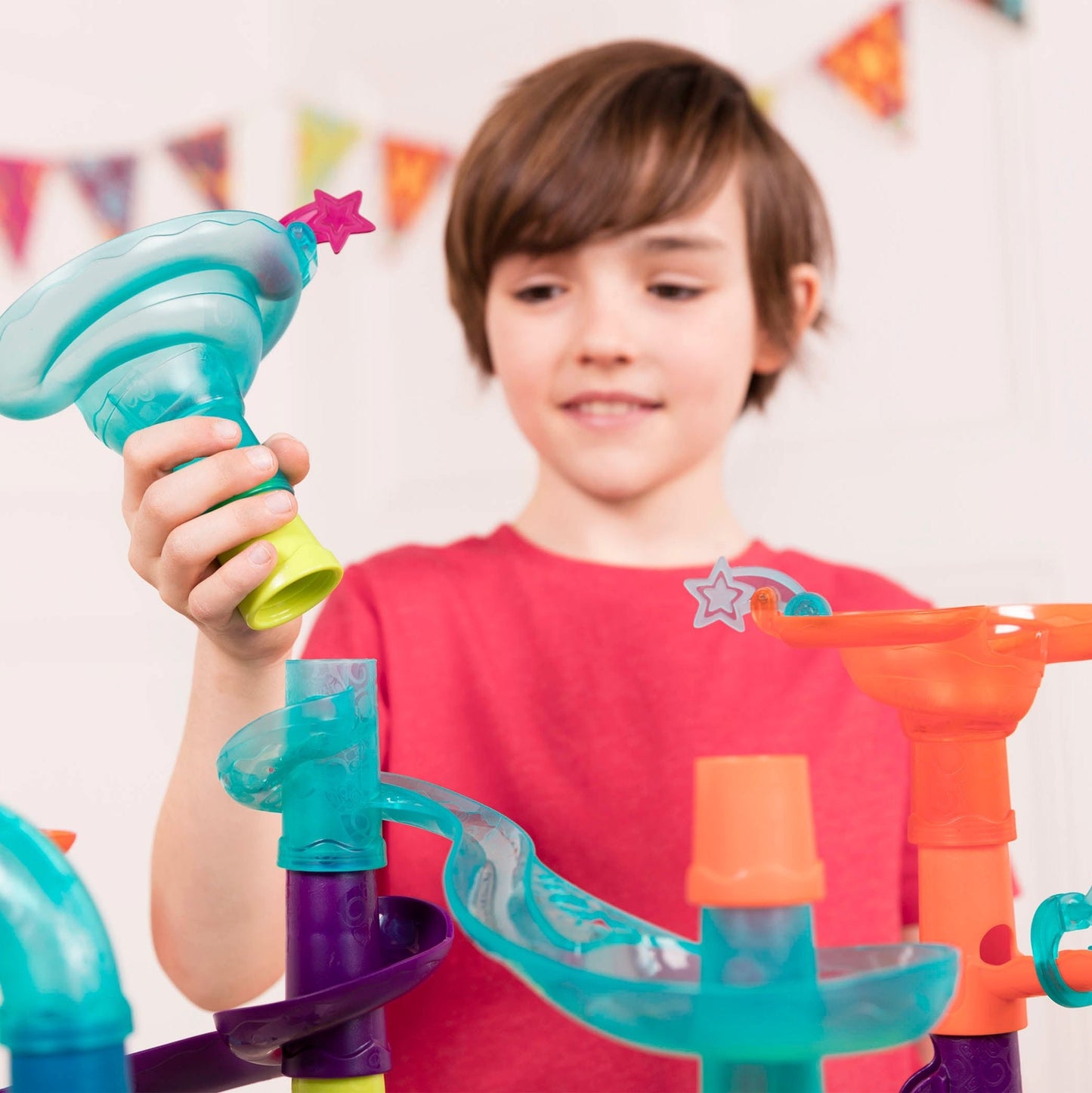 Marble-palooza Marble Run Set - 38 Pieces