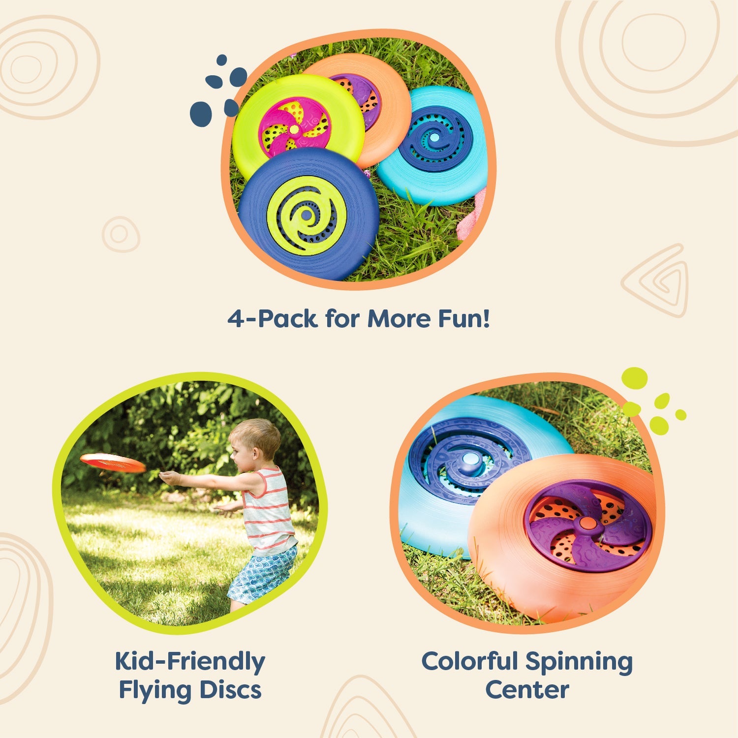 Disc-Oh! Frisbees Set