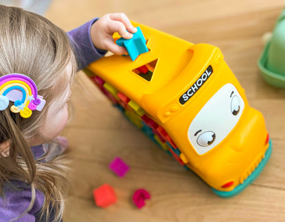 AlphaBus Educational Toy School Bus