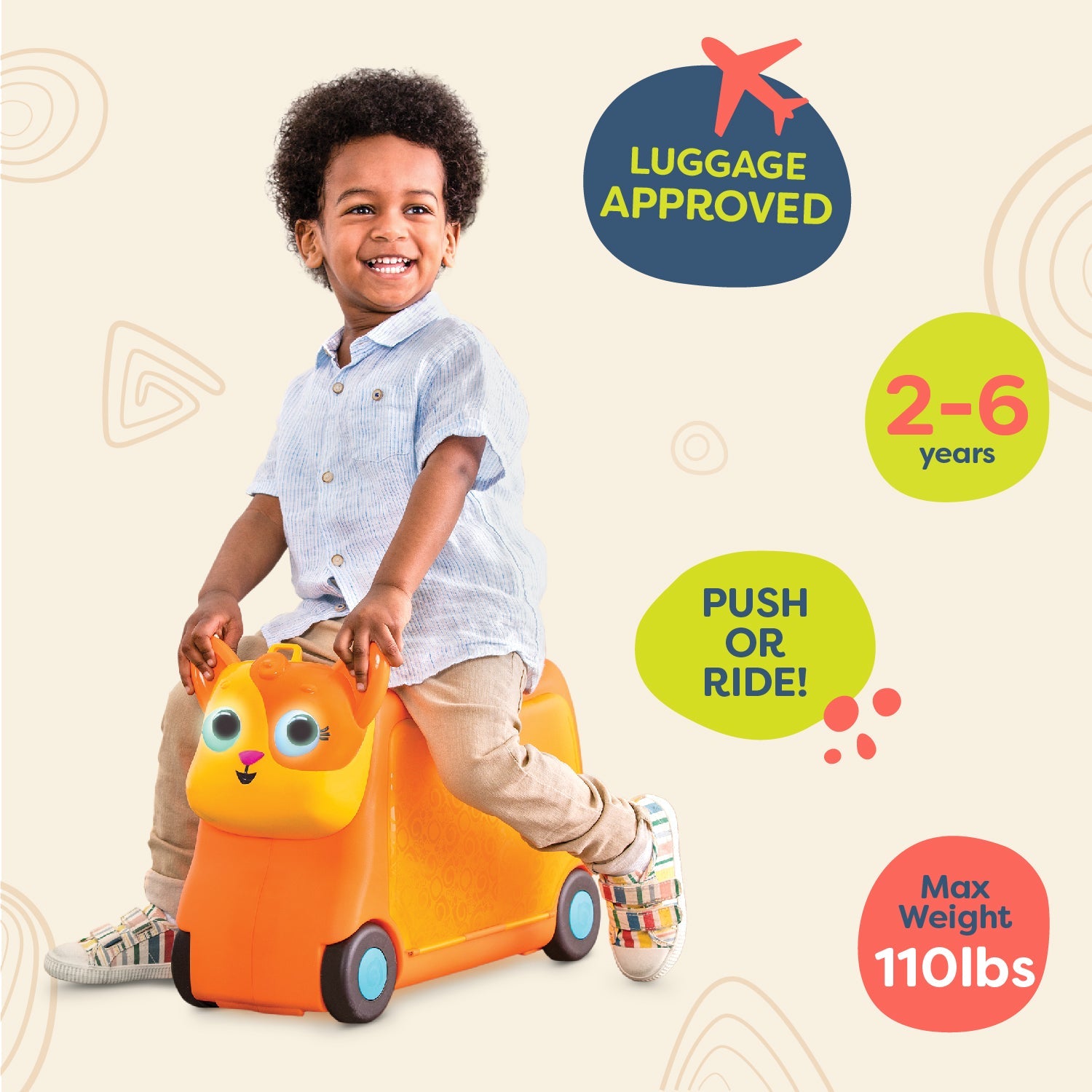 Gogo Ride-On Lolo Cat