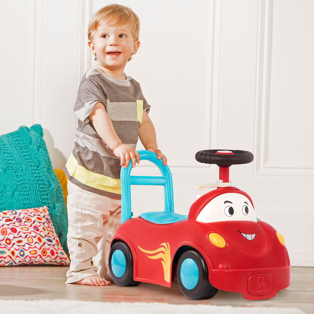Rollin’ Riders – Freddy Zoom Ride-On Race Car