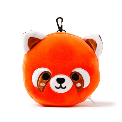 Kids Travel Pillow & Eye Mask - Red Panda