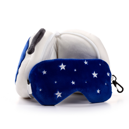 Kids Travel Pillow & Eye Mask - Space Cadet