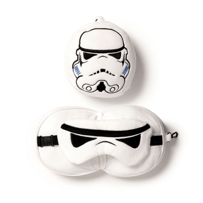 Kids Travel Pillow & Eye Mask - Stormtrooper