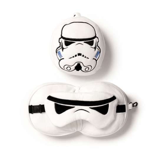 Kids Travel Pillow & Eye Mask - Stormtrooper