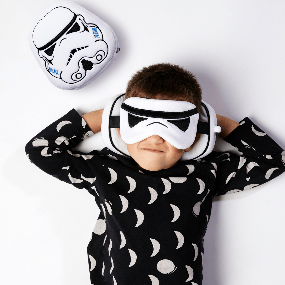 Kids Travel Pillow & Eye Mask - Stormtrooper