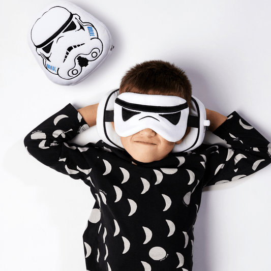 Kids Travel Pillow & Eye Mask - Stormtrooper