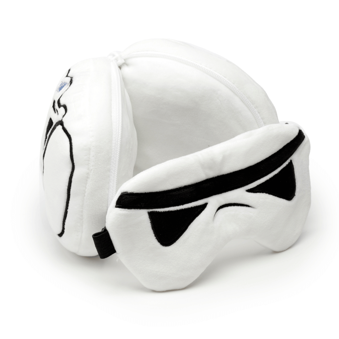 Kids Travel Pillow & Eye Mask - Stormtrooper