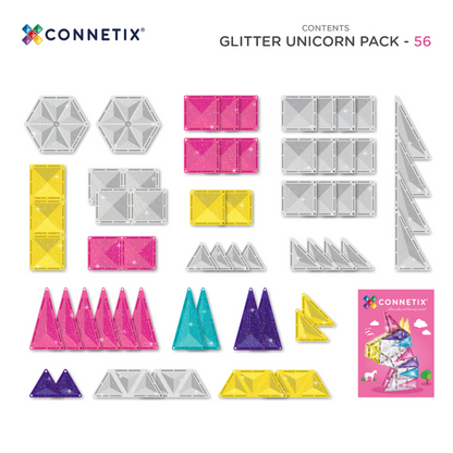 Glitter Unicorn Pack - 48 Pieces