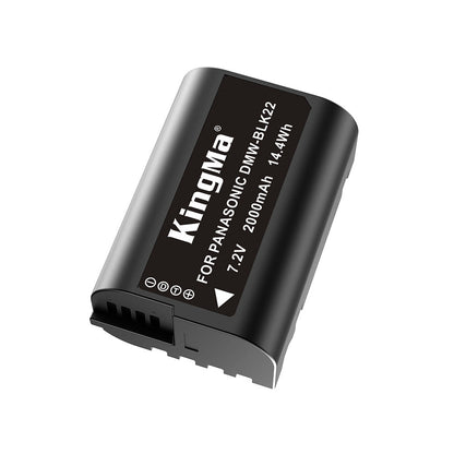 KingMa DMW-BLK22 Camera Replacement Battery for Panasonic Camera LUMIX S5, GH5, G9