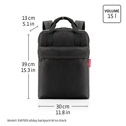 Allday Backpack M ISO - Twist Silver