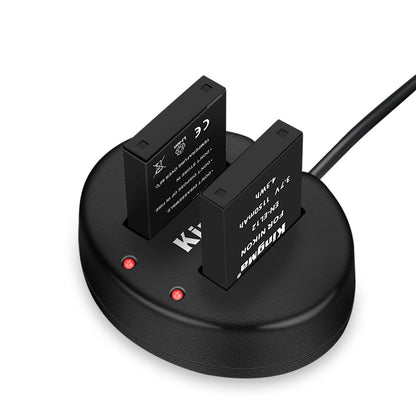 [KingMa] EN-EL12 Camera Replacement Battery and Charger for Nikon Cameras using ENEL12 Type Batteries