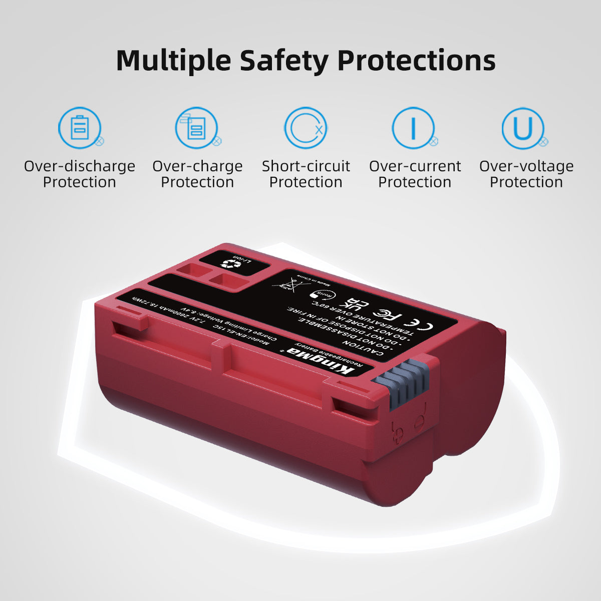 EN-EL15 | Nikon | 2600mAh | Replacement Battery