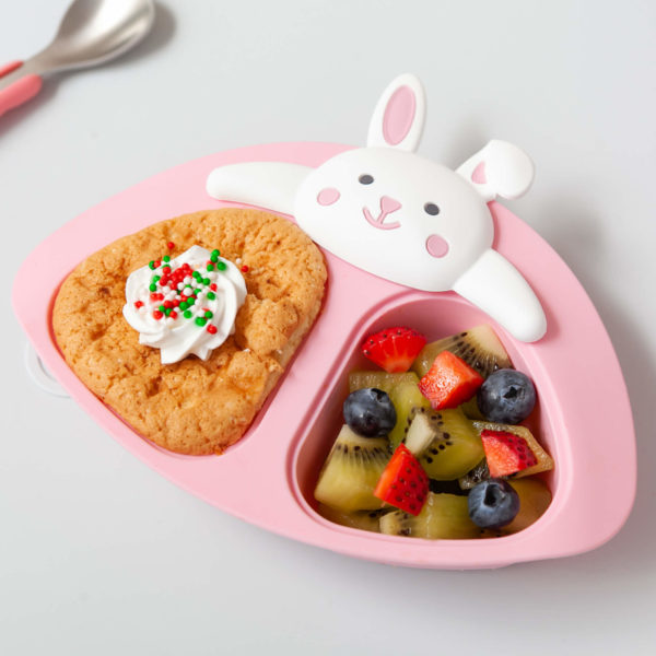JOY Charming Rabbit Food Divider - Pink