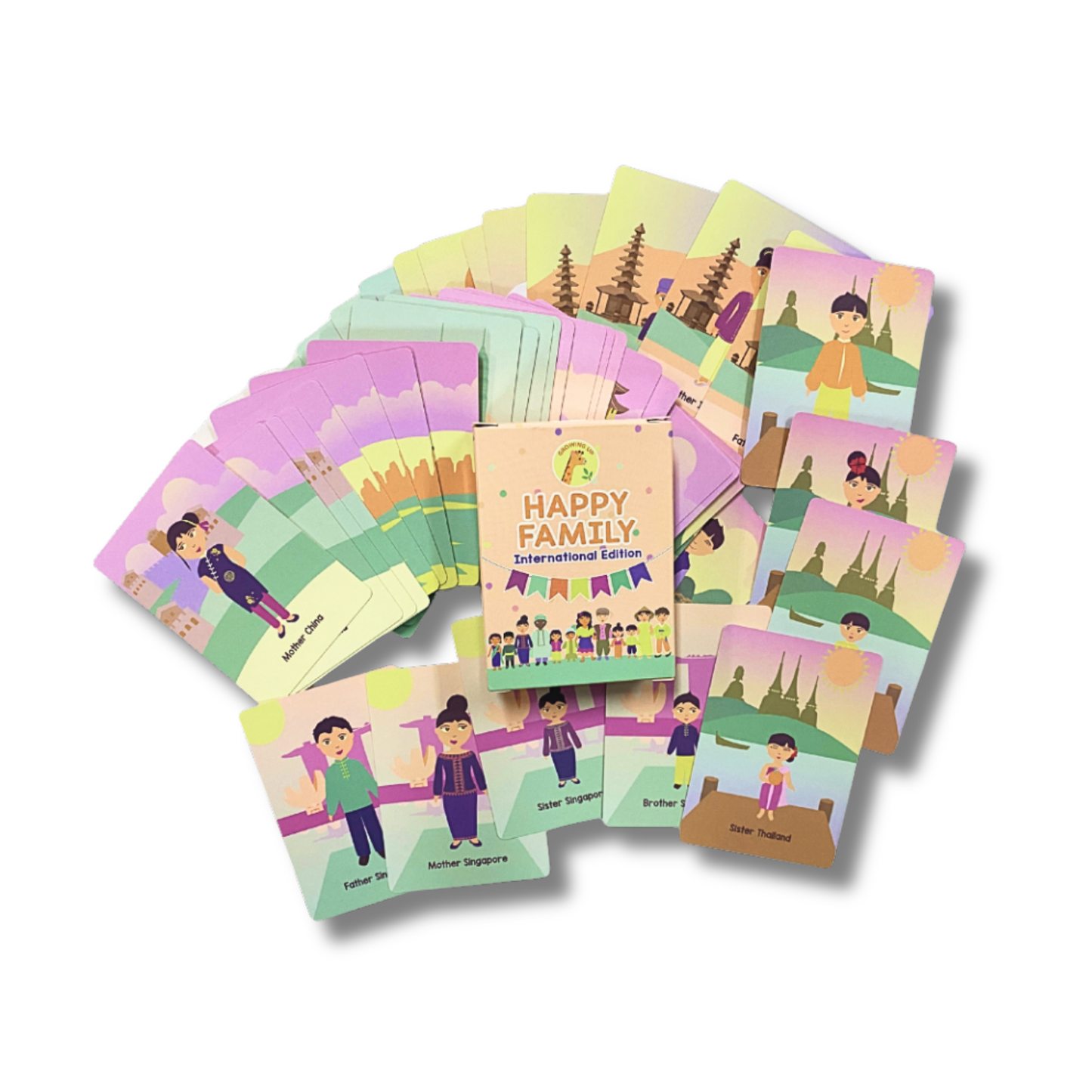 Educational Card Game – Happy Family