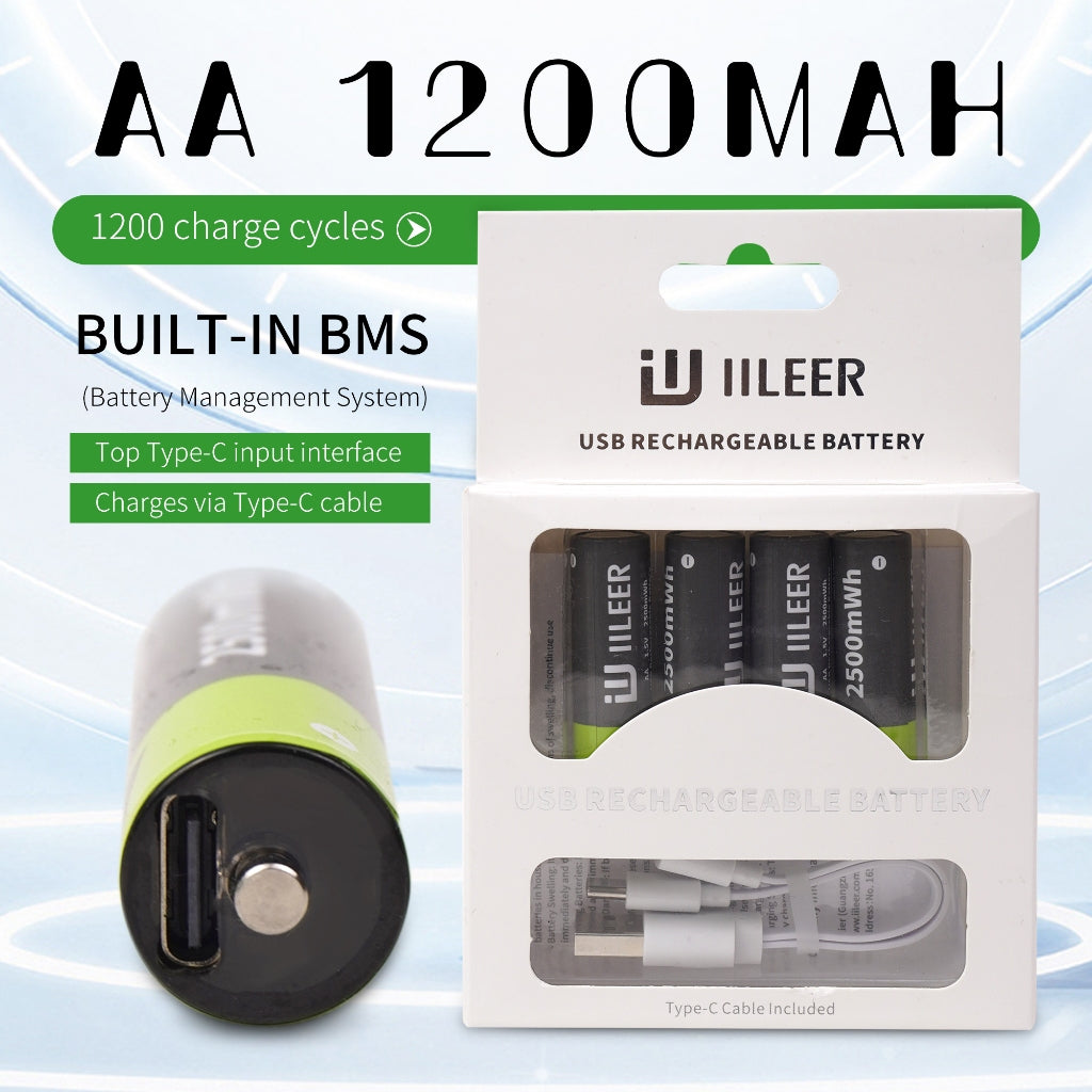 AA / AAA / 9V High Capacity Rechargeable Battery