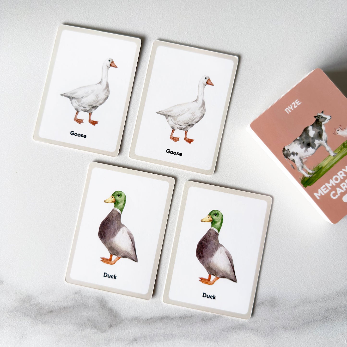 Memory Match Kids Playing Cards