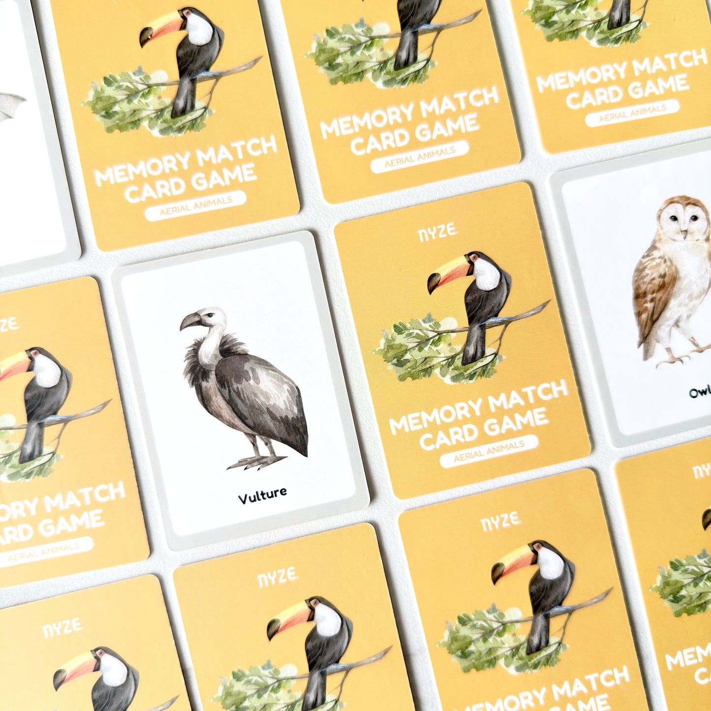 Memory Match Kids Playing Cards