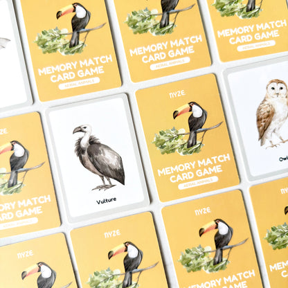 Memory Match Kids Playing Cards