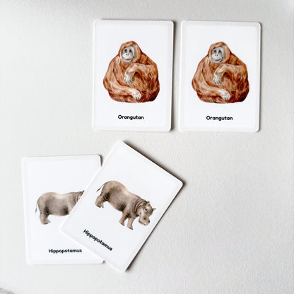 Memory Match Kids Playing Cards