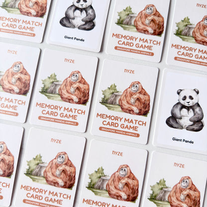 Memory Match Kids Playing Cards